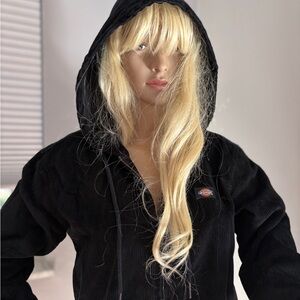 Dickies Black Corduroy Jacket with Logo